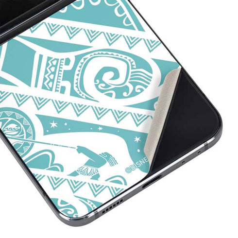 Disney Princess Moana Pattern Galaxy Z Flip5 5G Skin